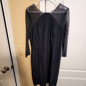 Lace Ilusion cocktail Dress